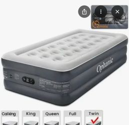 New in factory sealed box double high twin size air mattress