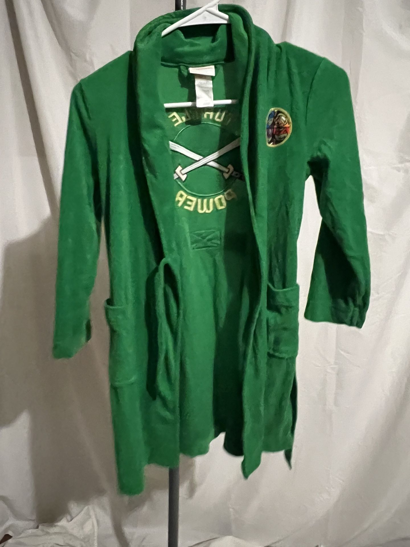 Nickelodeon Ninja Turtle Robe size boys M (8)