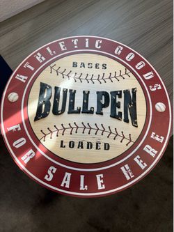Baseball kids wall decor