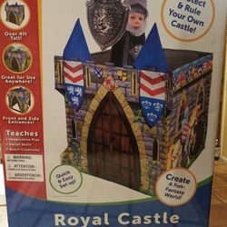 Royal Castle Play Hut 4 X 4 X 4 Feet New In Box