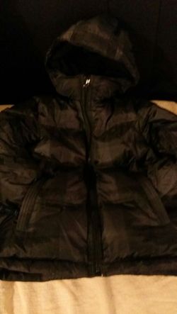 Kids Light Grey/Dark Grey Down Jacket