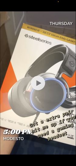 Brand- New Gaming Headset Still In Box