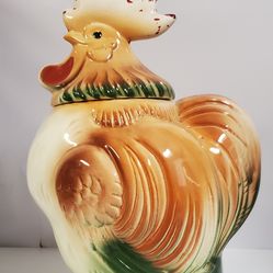 Vintage Cierra Vista  Rooster Cookie Jar