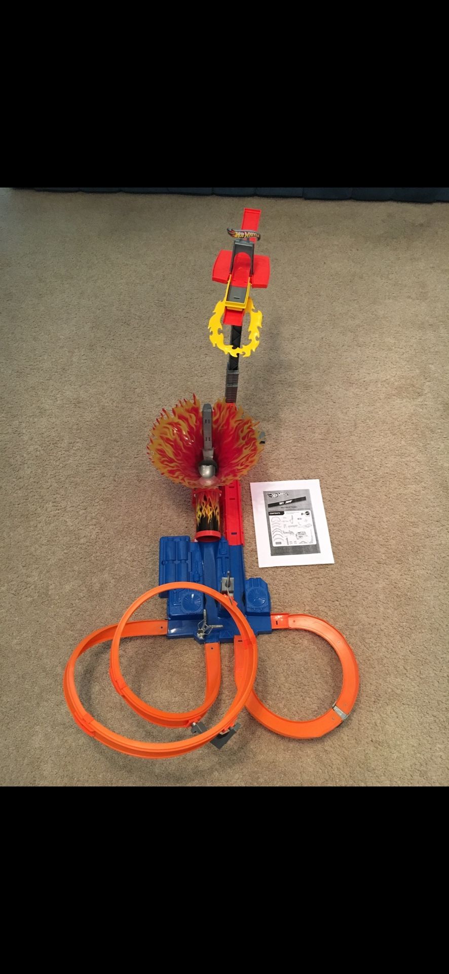 Hot Wheels Track Set - Sky Jump
