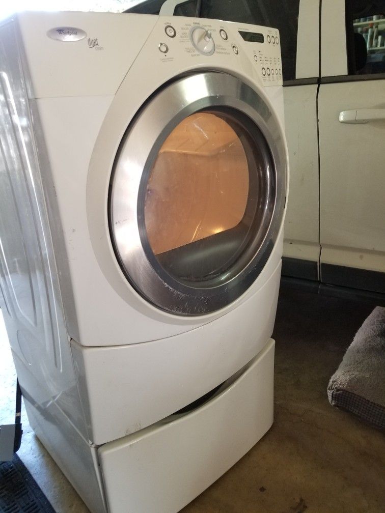 Whirlpool Duet Electric Dryer....parts 