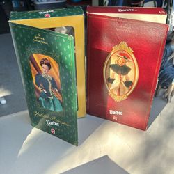 2 VINTAGE HALLMARKS BARBIES 