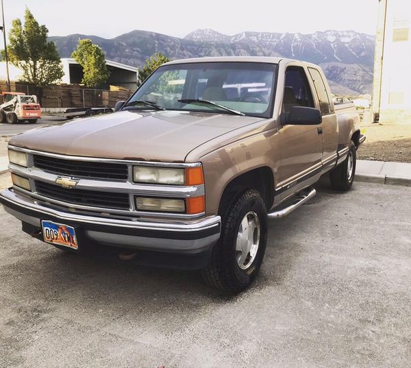 1996 Chevrolet extended cab Z71 step-side for Sale in American Fork, UT ...