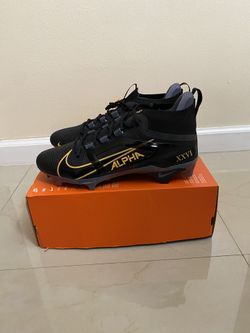 Men Nike Alpha Menace 4 Elite "Saquon Barkley" Football Cleat HF4313-001 Sz 11