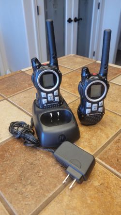Motorola walkie talkies $20.00