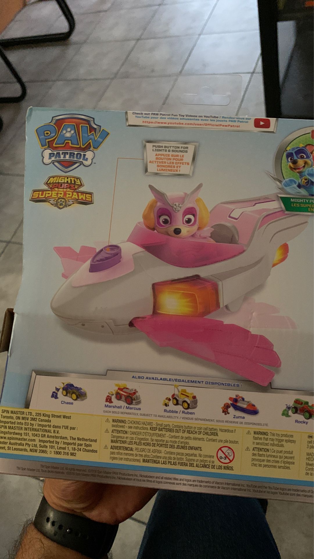 Paw patrol Skye toy