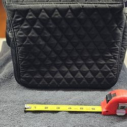 VERA BRADLEY QUILTED LUNCH BOX BLACK 