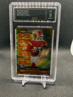2025 Topps Chrome Patrick Mahomes II Power Players