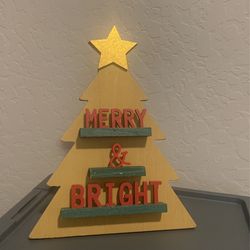 Christmas Table Top Decor | Merry & Bright | Home And Kitchen | Home Decor 