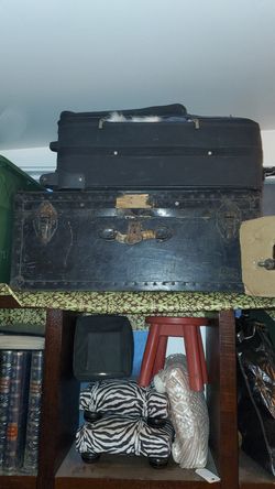 Vintage trunk for photography