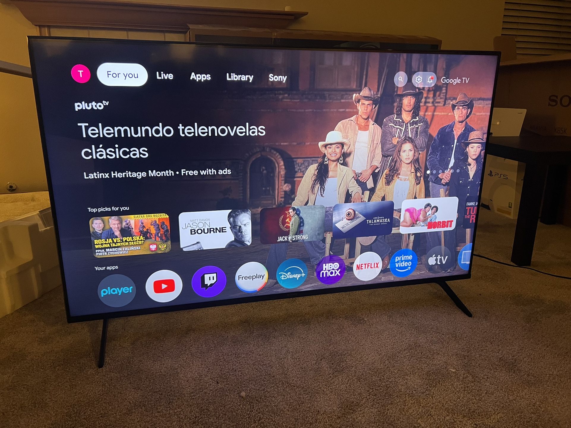 Sony Bravia 55” (x85k)