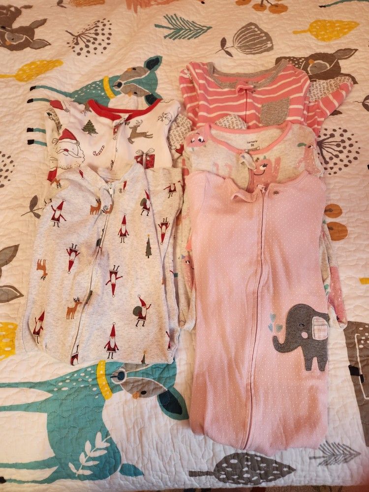Pajamas For 3 Years Old 5 Pcs