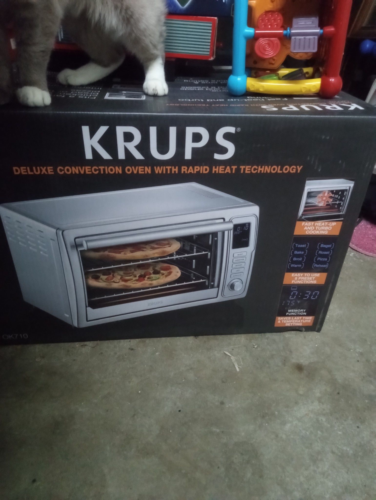 Krups Fast Toaster Oven Krups Convectional Oven
