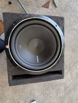 12” Rockford Fosgate P1 Subwoofer