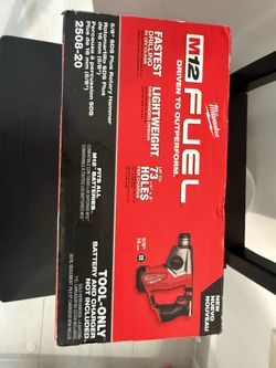 Milwaukee 2912-20 M18 Fuel 18V 1" Sds Plus Brushless Rotary Hammer