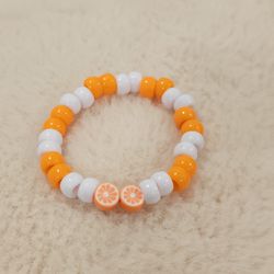Orange Summer Bracelet 