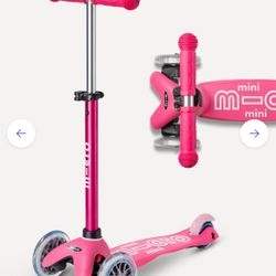 Micro Mini Scooter Ages 2-5 With Helmet