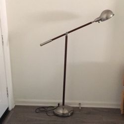 Floor Lamp Wood & Metal