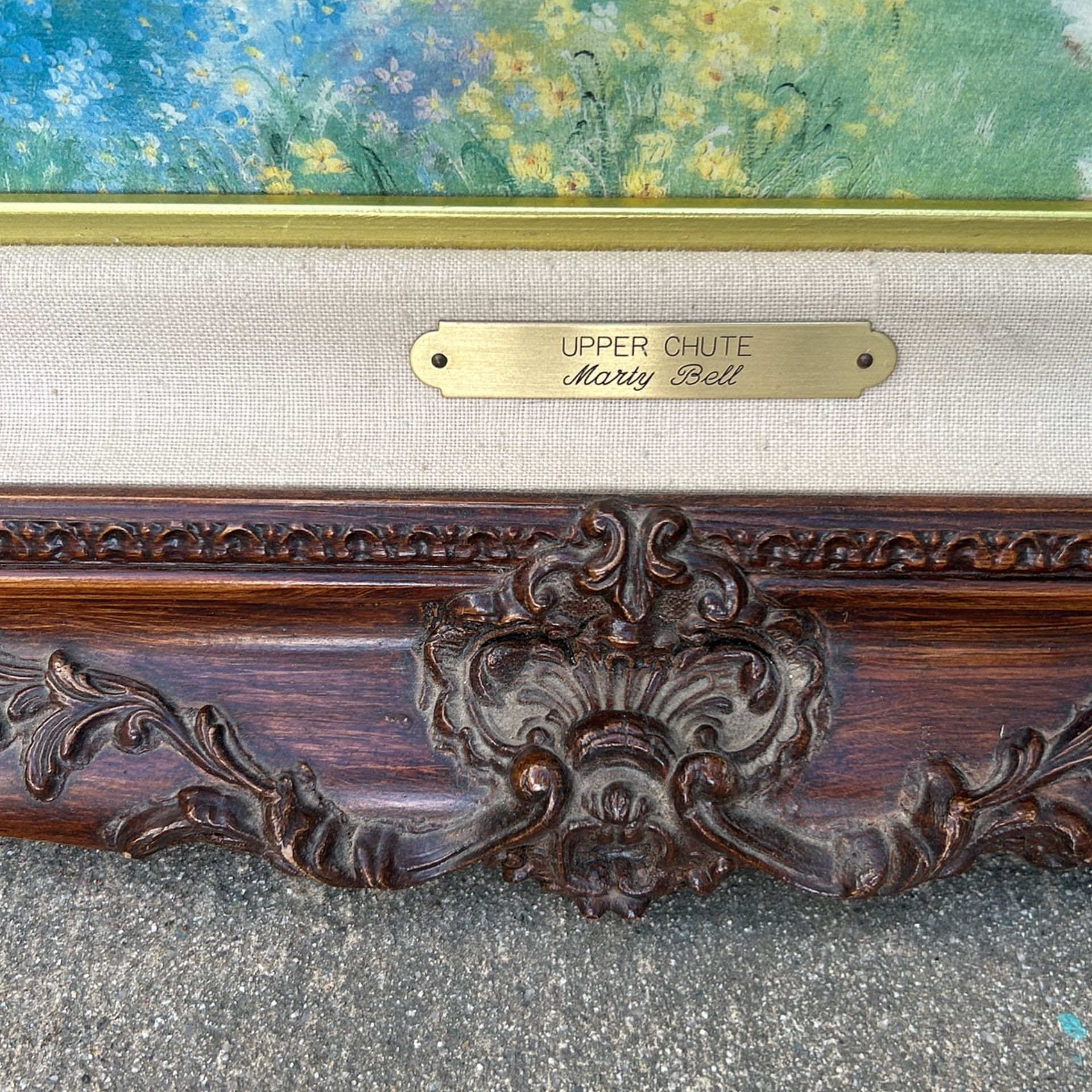 “Upper Chute” by Marty Bell Paintings