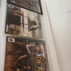 3 Ps3 Games The Walking Dead