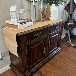 Console Table, Solid Wood