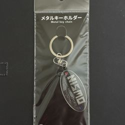 Nissan “NISMO” 1984 Round Black Keychain