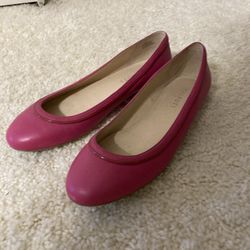 Pretty pink Talbots 9.5 flats, worn once