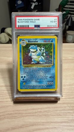 PSA 4 1999 Base Set Blastoise Holo Pokémon