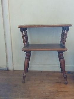 Vintage Wood side table