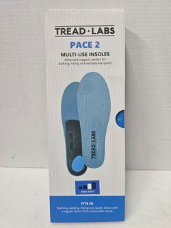 Tread Labs Pace 2 High Arch Insoles Men 10-10.5 Women 11-11.5 EU 42.5-43.5