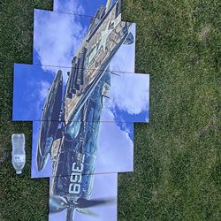 F4U Corsair 5-piece Canvas Print