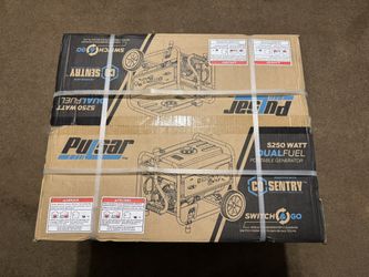 Pulsar 5250 Watt Dual Fuel Generator CD Sentry