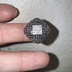 Solid .925 Sterling Silver Vssi D Stones 