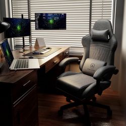 GTPLAYER ACE-PRO Music Gaming Chairs – Built-in Speakers, App Support & Bluetooth Control, Computer Game Chairs with Footrest for Adults, Ergonomic Re