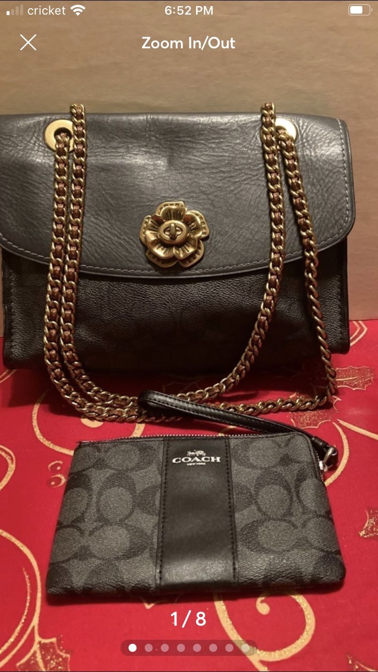 Coach Signature Parker Purse