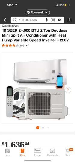 Ductless Mini Split Air Conditioner & Heater
