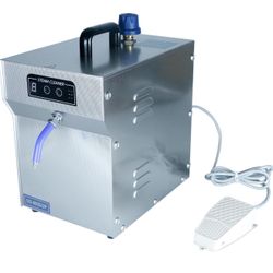 Jewelry Steam Cleaner Machine Professional for Ring Watch 1200W High Pressure Gemstone Cleaned Steamering for Diamond Gold Silver 2L Stainless Steel A