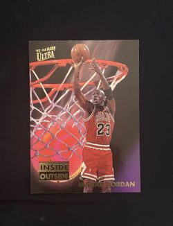 Michael Jordan inside outside card