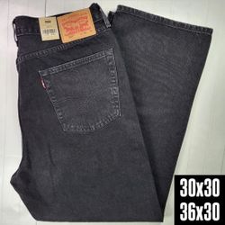 Levis 565 Loose Straight Jeans With Tags