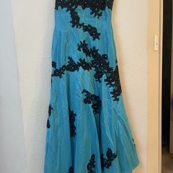 Blue Wedding Dress