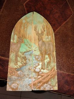 Hand made wood and leather products.  make offer