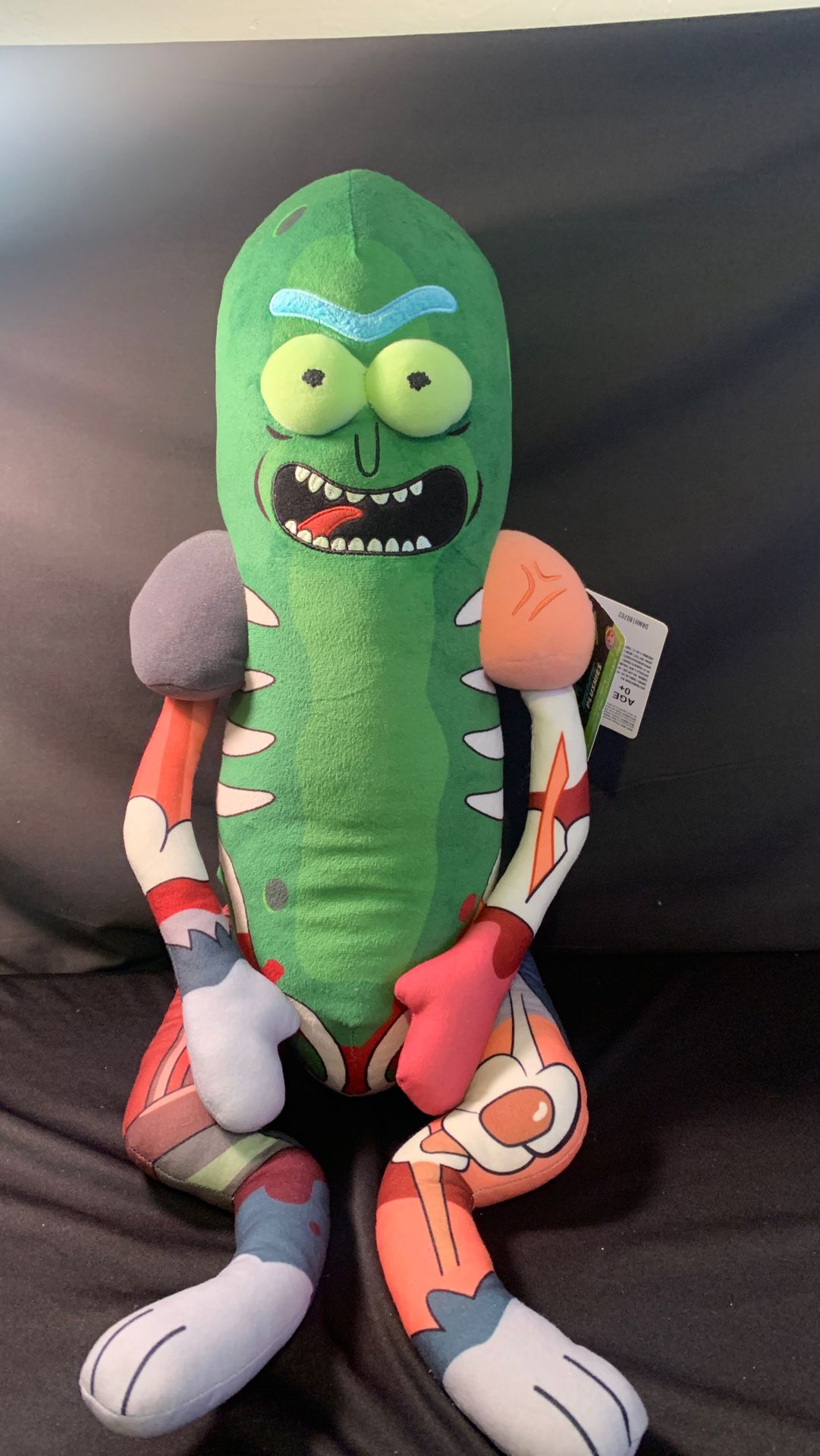 Rick and morty pickle plush