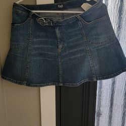 Dolce And Gabbana Denim Skirt Size 30