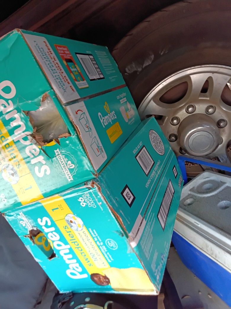 Pampers In the box 