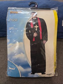 New Adult Priest Costume