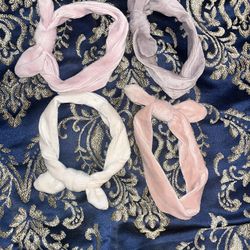 4 Piece Knot Bow Headbands